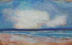 Wolken und Meer100 x 140